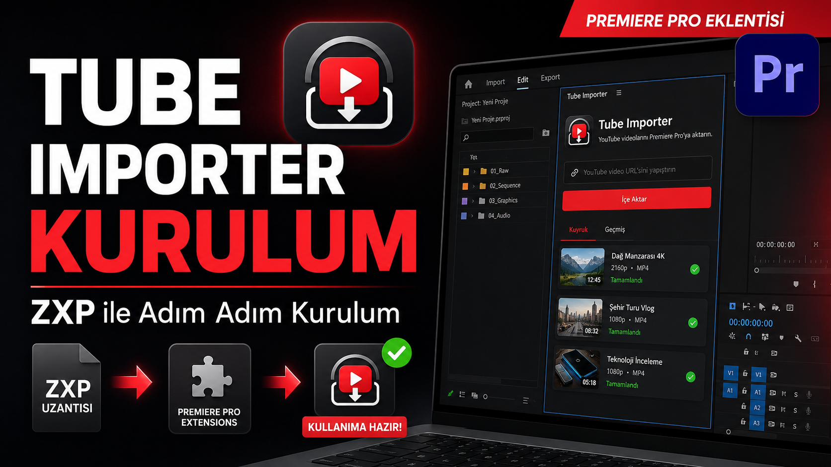Tube Importer kurulum videosu için yer tutucu görsel